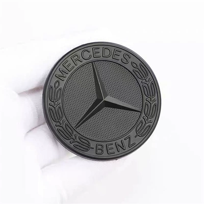 Class, Gle Class, S Class, C | Car logo - matt-black-wheat-ear-machine-cover-label-pasting-version