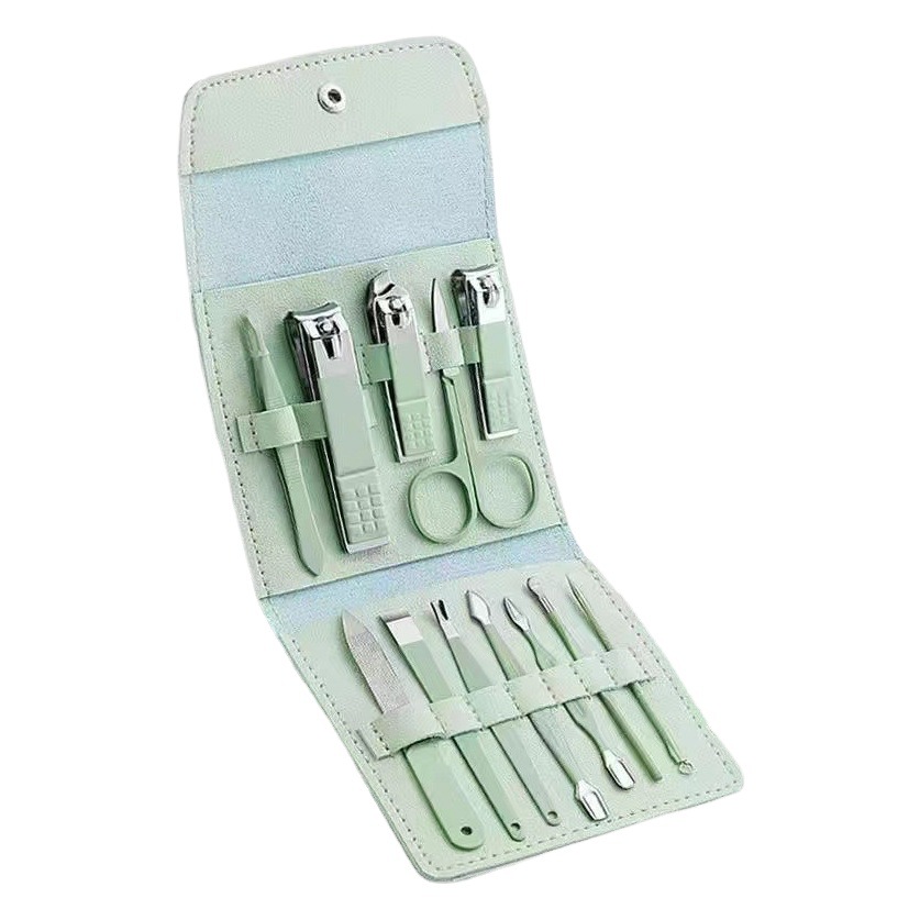 Nail clippers suit full set nail clippers nail clippers home oblique pedicure nail tools beauty set printing gift