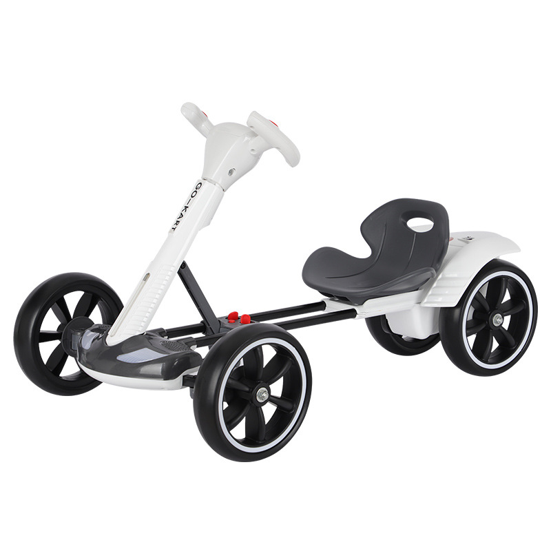 Exportación sin instalación para niños al aire libre kart eléctrico plegable para niños y niñas se puede sentar en el coche de control remoto portátil plegable