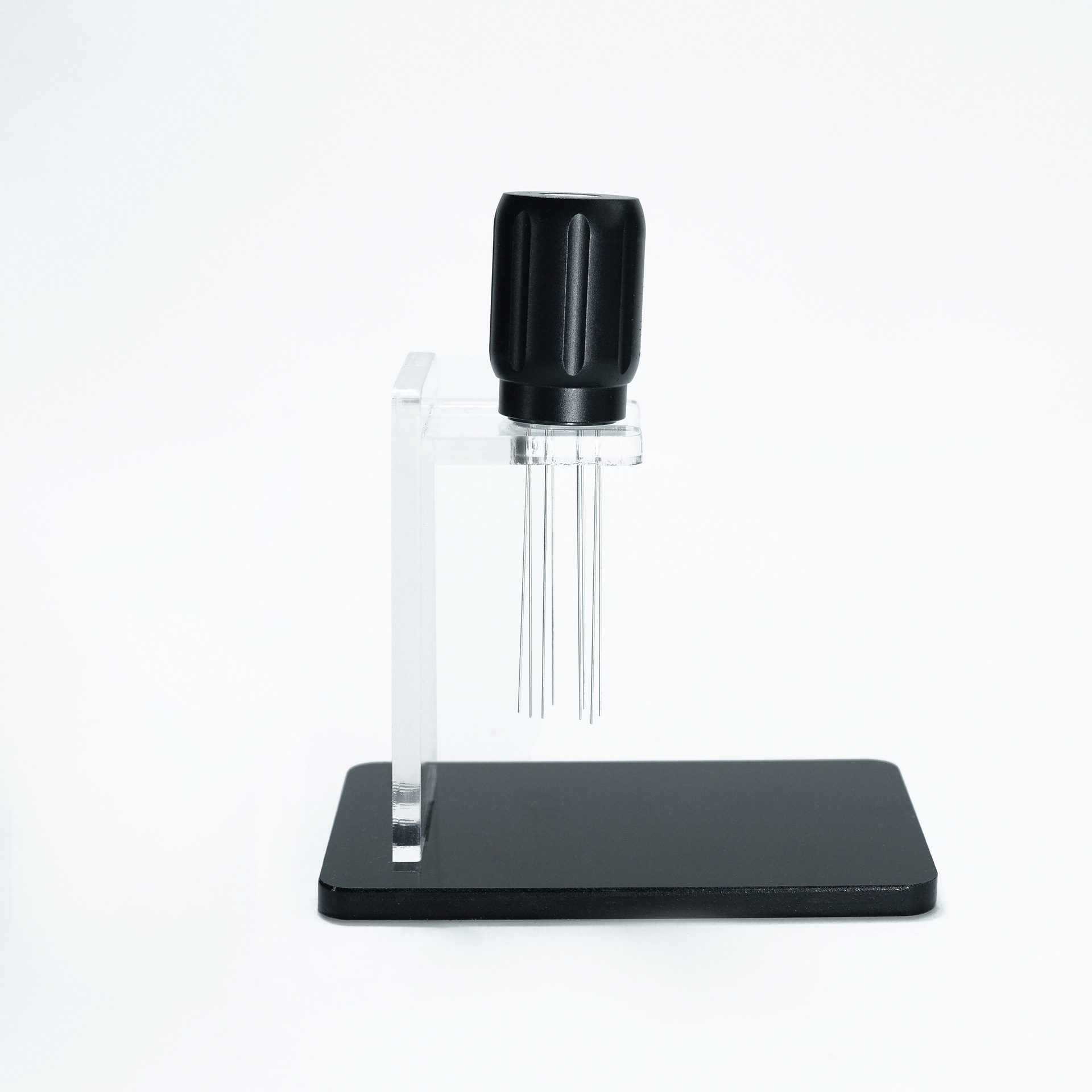 Polvo de tela de café de aleación de aluminio aguja polvo suelto aguja de polvo de madera Dispositivo de polvo de madera sólida separador de aguja de polvo suelto