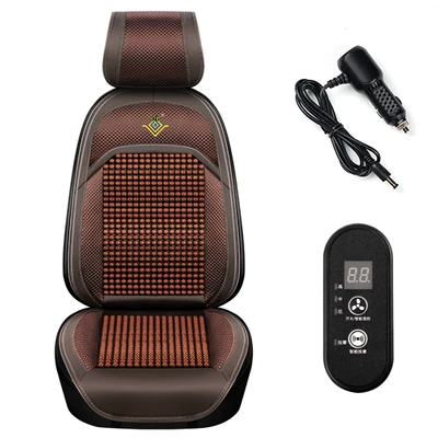 Cool pad — Wooden Bead Cushion Car Ventilation