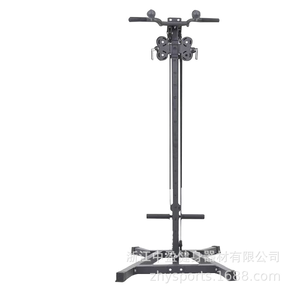 Un lado de pájaros pórtico doméstico fuerza pequeña gimnasio abrazadera de pecho multifunción alta baja tracción entrenador integral remo