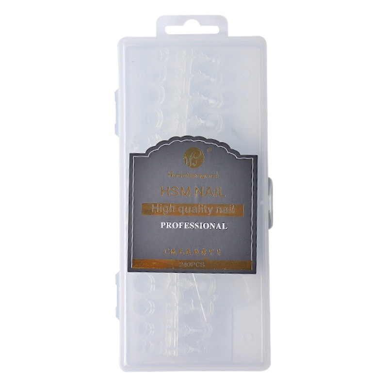 Manicura pie uñas pieza desgaste sin costuras pasta completa parche de puntera transparente alta 240 piezas tallado libre de molienda ultrafino tienda especial producto terminado