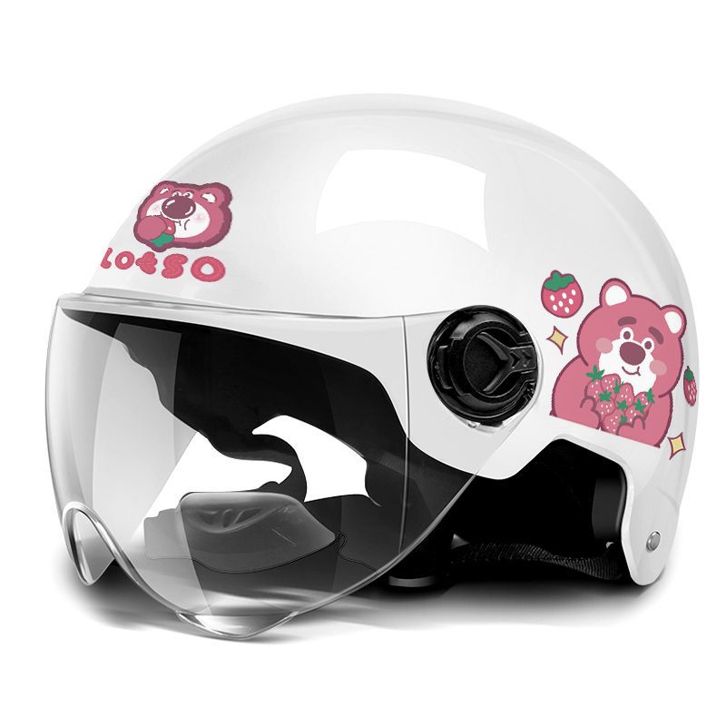 Auto Parts and Accessories | Universal Men and Women - xk-white-strawberry-bear-short-white
