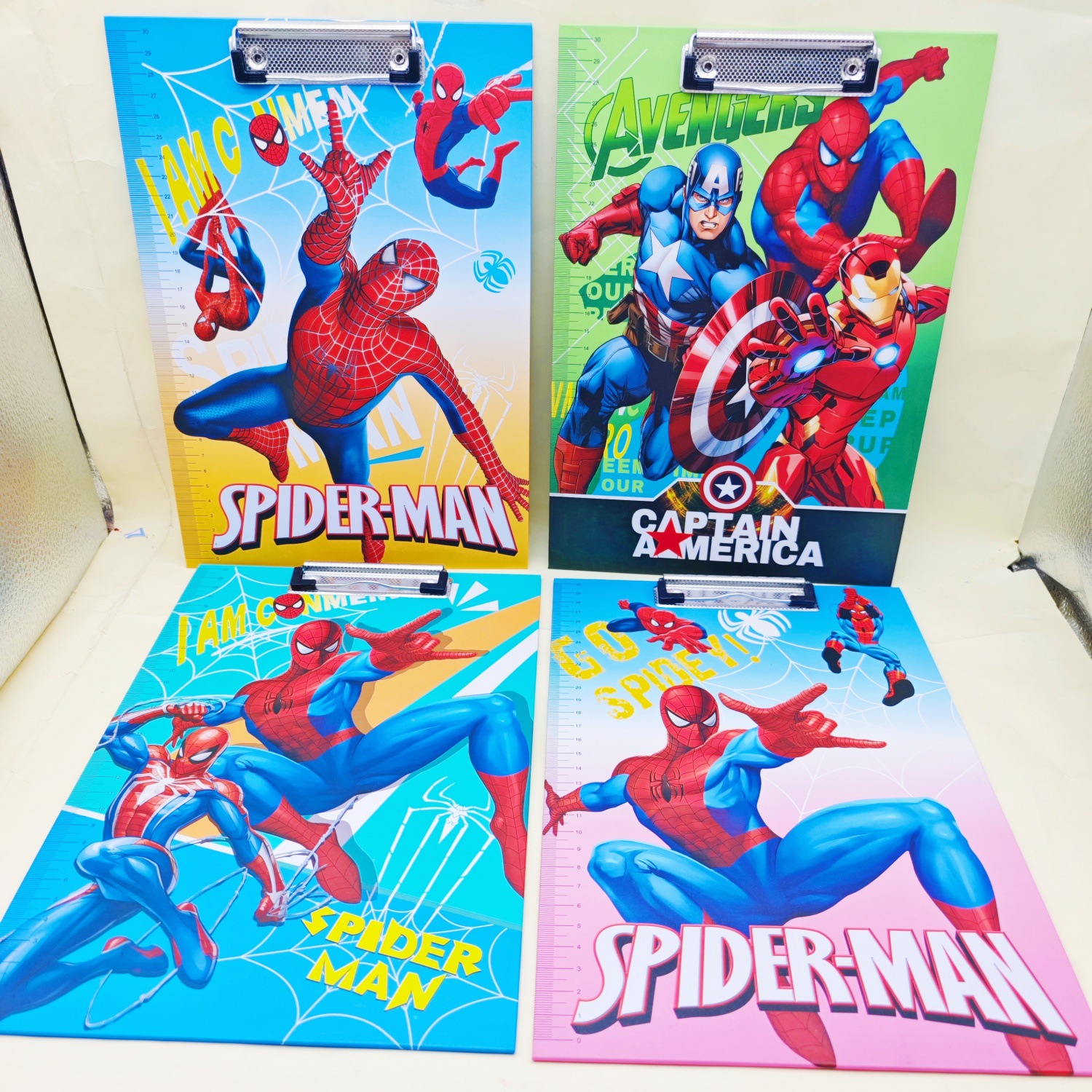 신형 스파이더맨 A4 다기능 클립보드 [랜덤 발송]