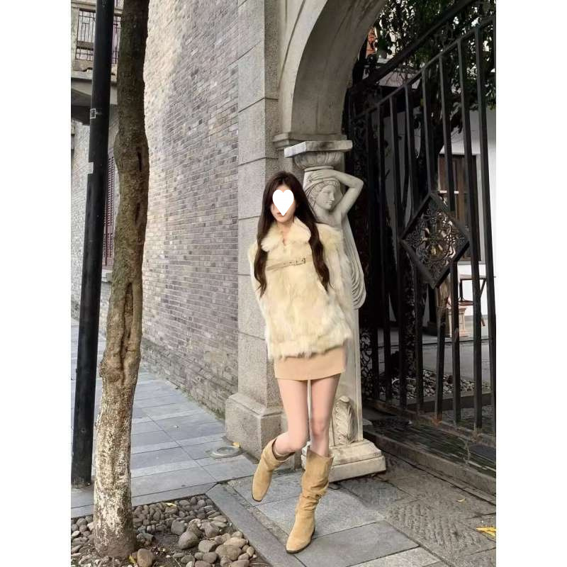 ヨーロッパとアメリカンスタイルのブーツ女性のロングブーツ 2025 新しいパイルブーツレトロウエスタンカウボーイブーツハイチューブナイトブーツ