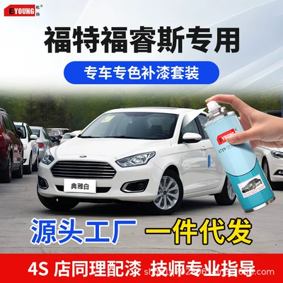 Ford Focus magnetic touch-up pen, gray elegant white, for car paint scratch repair, maple red, bright moon white, spray paint