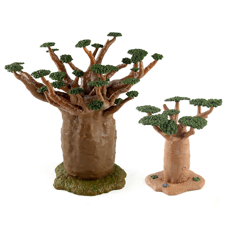 Exportación transfronteriza de plantas escenario plataforma modelo de base simulación original de paja de hombre cactus modelo de casa decoración