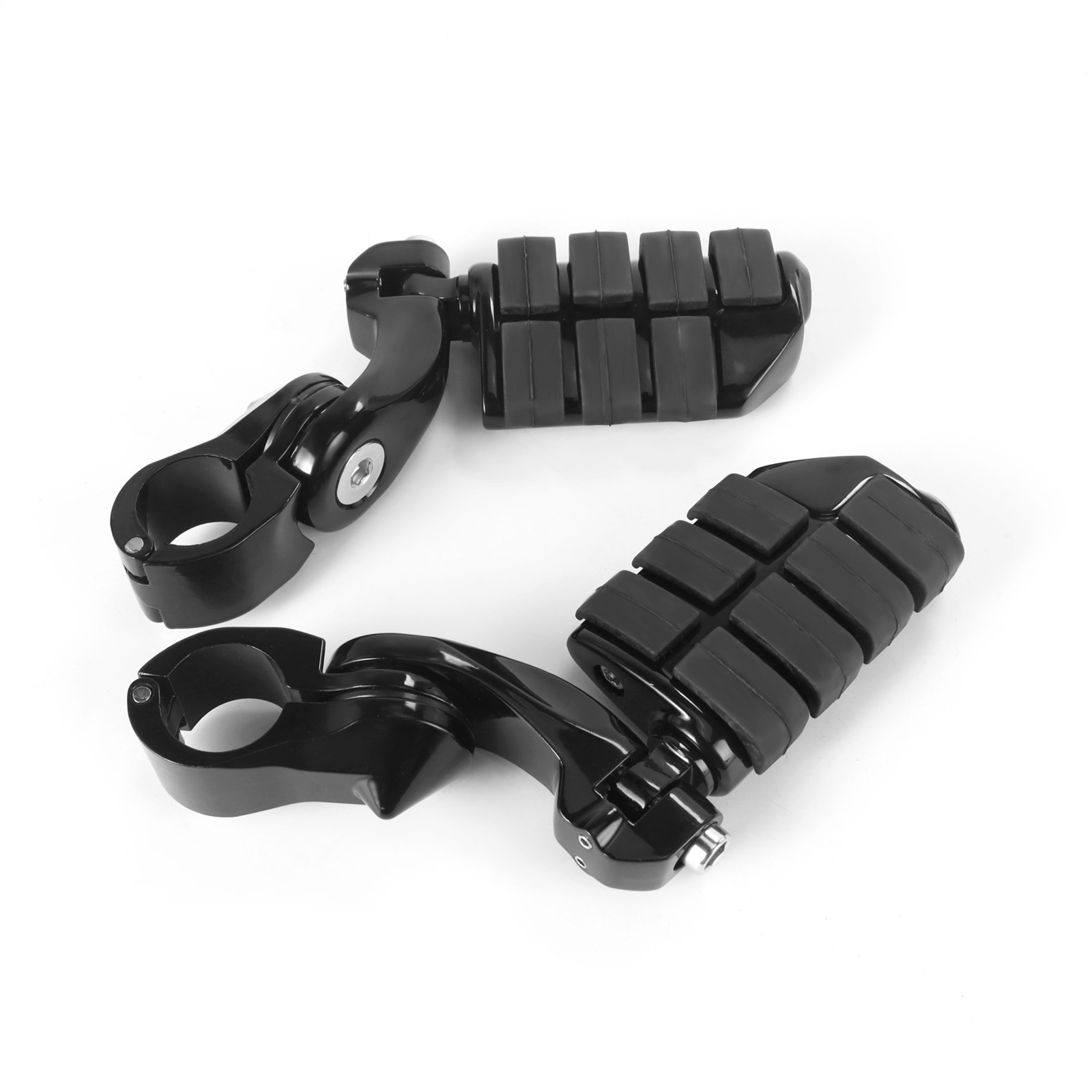 Universal Motorcycle and Electric Vehicle Footrests, Bumper Guard Bars, Rest Footrests, Short Brackets, Harley Indian Accessories