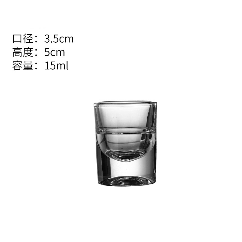 Taza de bala taza de vino taza de vino taza de vino taza de vino taza de tragar un sorbo taza de cóctel taza de disparo b52 15ml 30ml