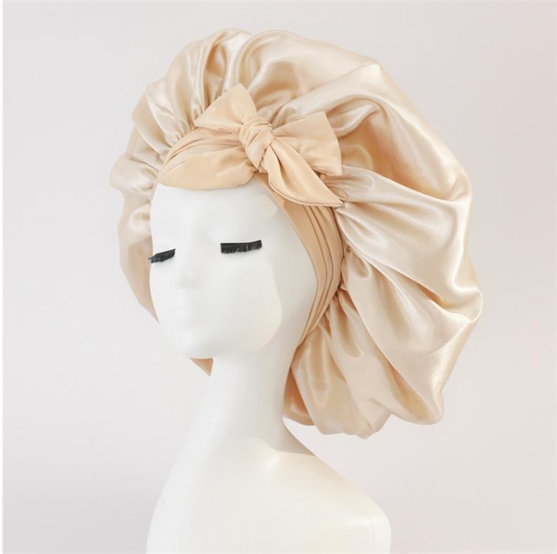 中号单层交叉飘带-米色