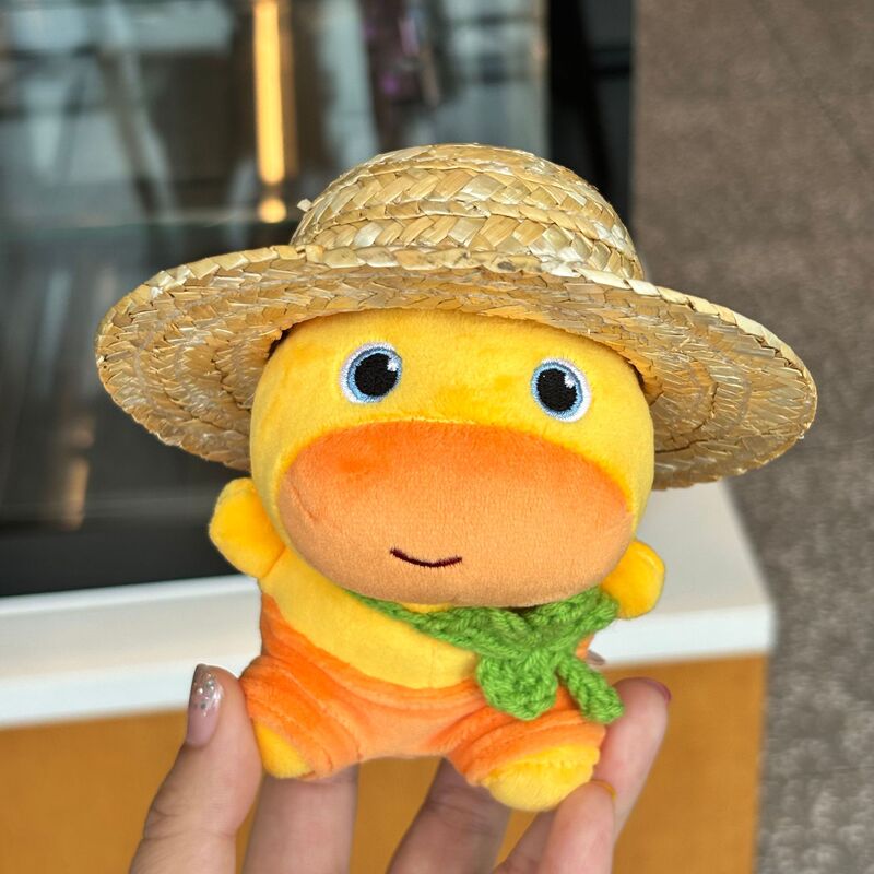 本物のスポット DuoAi Capybara Lulu 周辺ぬいぐるみ面白いスクールバッグバッグペンダントキーホルダー人形ギフト|undefined