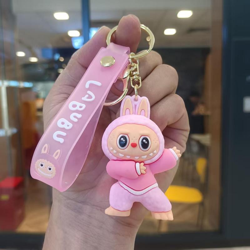 クリエイティブホットスタイルラブブキーホルダー漫画リトルシープペンダントおもちゃベビーグラバーかわいいキーチェーンリング卸売|undefined