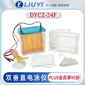 Пекин Liuyi DYCZ-24F двойной вертикальный электрофорезный прибор для электрофореза в белковом геле, лабораторный двумерный электрофорез, второе измерение