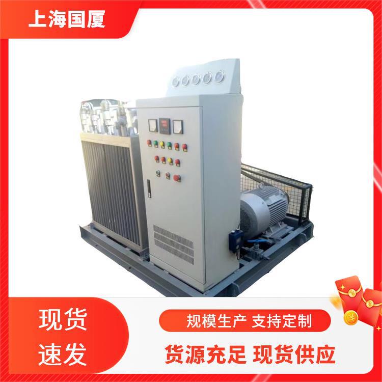 30兆帕呼吸器充气泵 活塞式氧气压缩机 无油螺杆  国厦空压机厂家