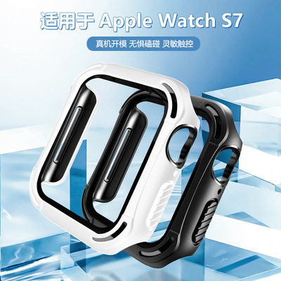 S8手表壳 适用苹果S7保护壳 iWatch7防摔套 亚马逊跨境专供|ms