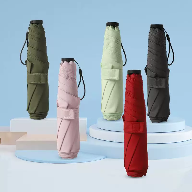 ultralight портативный зонт на солнечной батарее, карандаш, UF-защита, солнцезащита