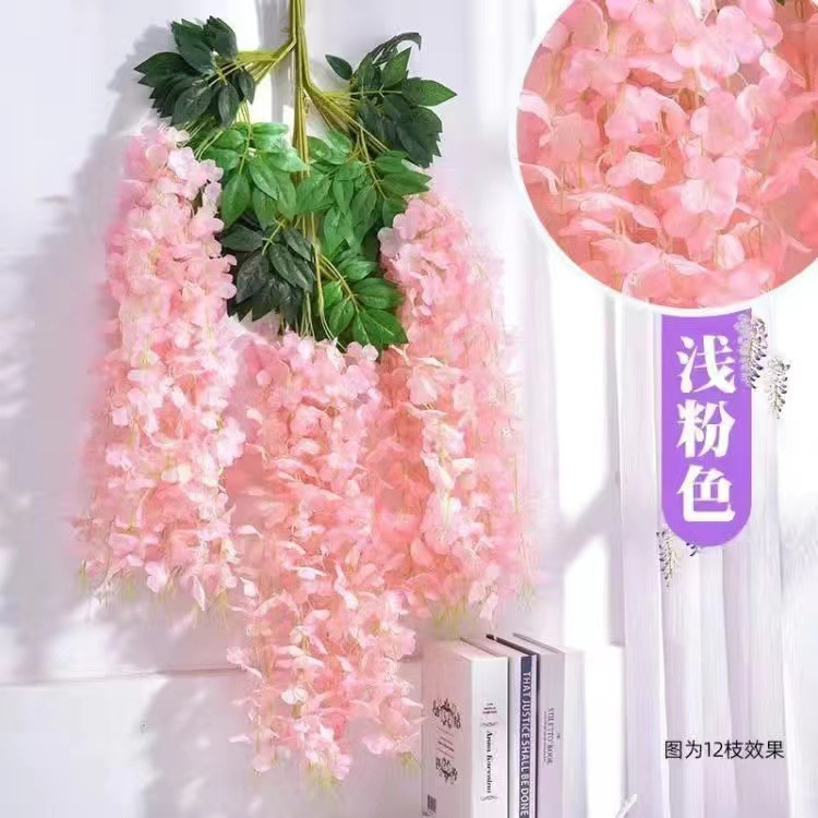 암호화 된 등나무 빛 핑크 (12 개)