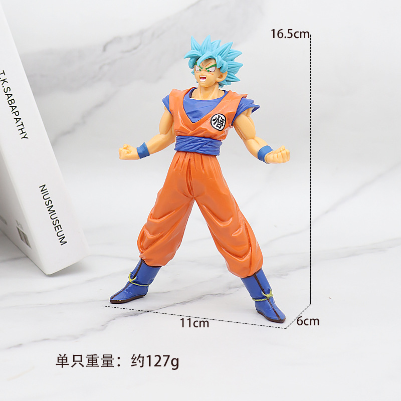 Dragon Ball Goku Hình Mẫu Siêu Saiyan Gogeta Vegito Trận Bị Hư Hại Truyện Tranh Hoạt Hình Búp Bê Ngoại Vi