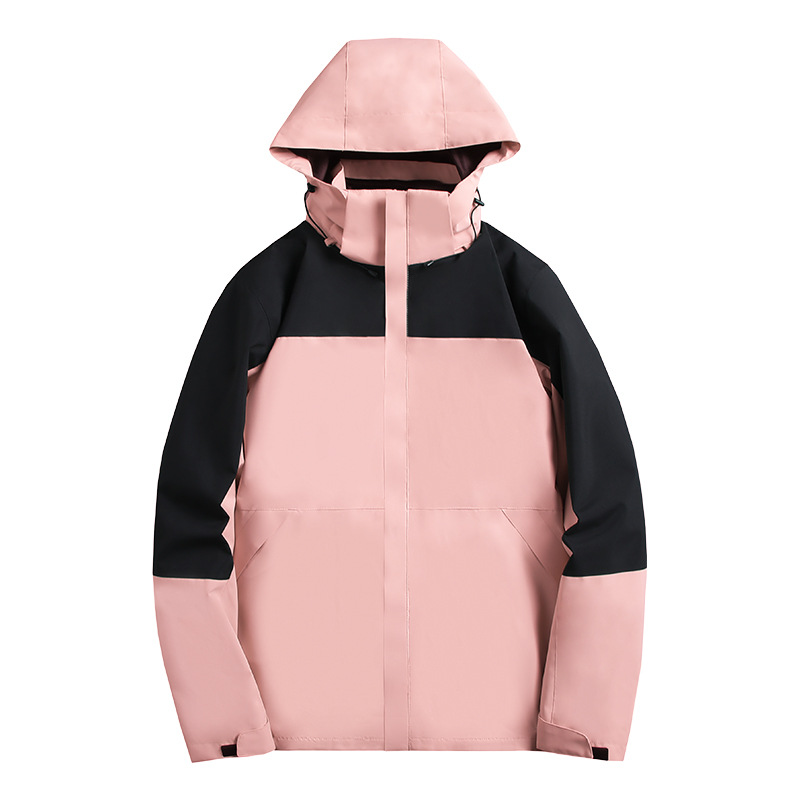 Chaqueta Cortavientos con Capucha Unisex de Nylon A prueba de viento para Montañismo image 3