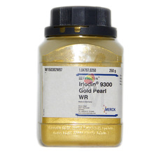 默克珠光粉IRIODIN 9300 Gold Pearl涂料耐候级进口黄金色珠光粉