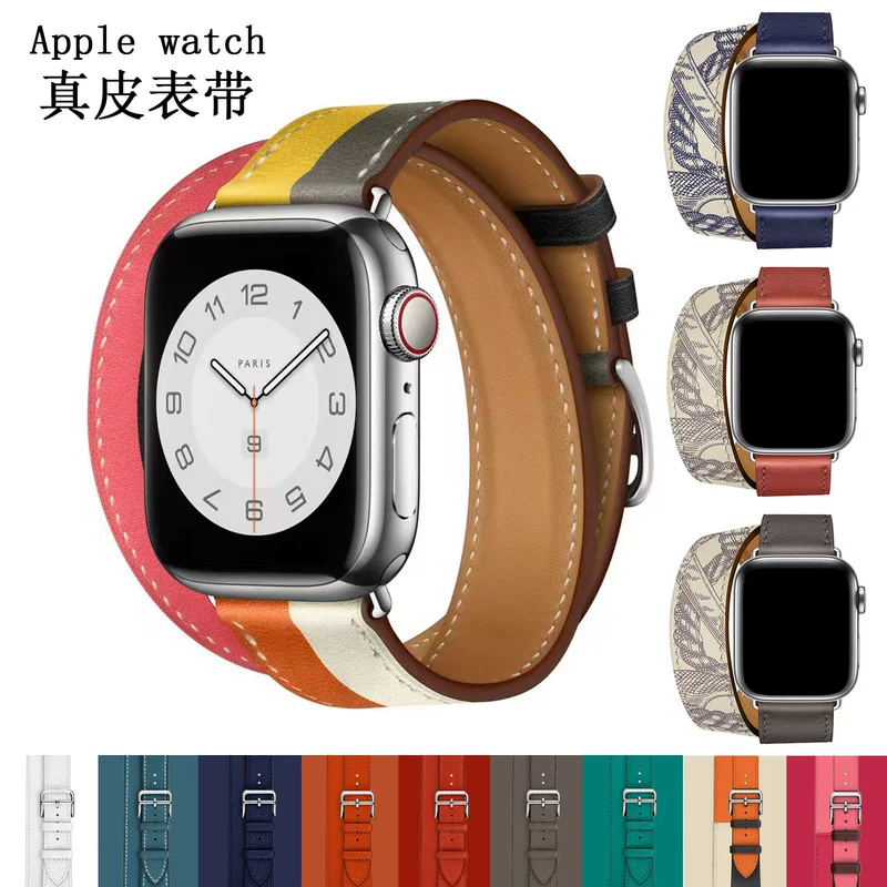 Apple, ремешок для часов, натуральная кожа