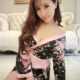 sexy lingerie female japanese sexy cherry blossom kimono/stage dress bar ktv hotel sauna lady bathrobe