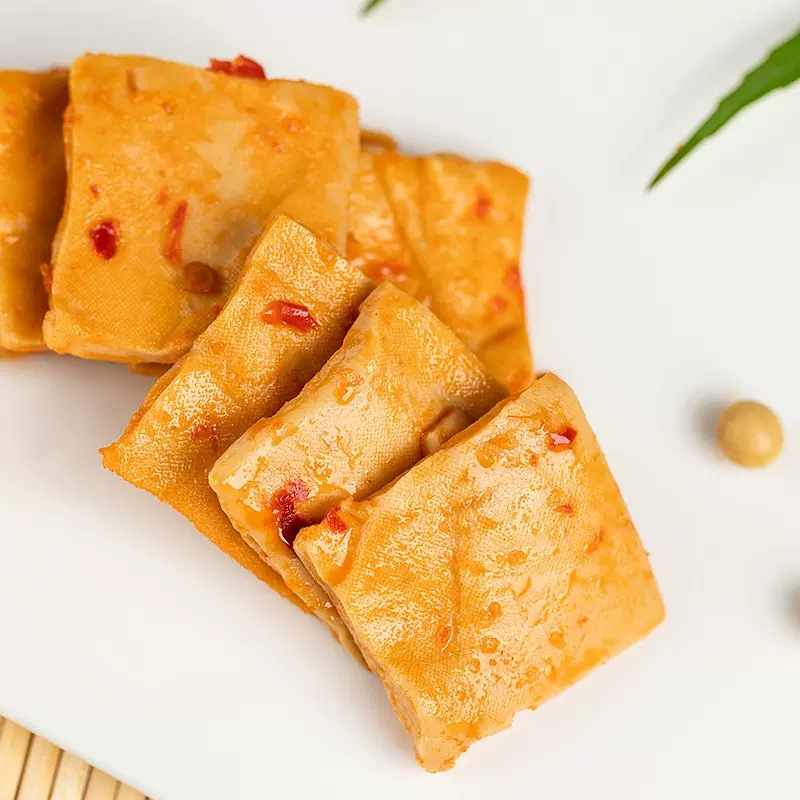 Youni Spicy Bean Curd Snacks, Ready-to-Eat Tofu Dried Beans, Nongou Spicy Snack, 90g Bag, Supermarket Food, Wholesale