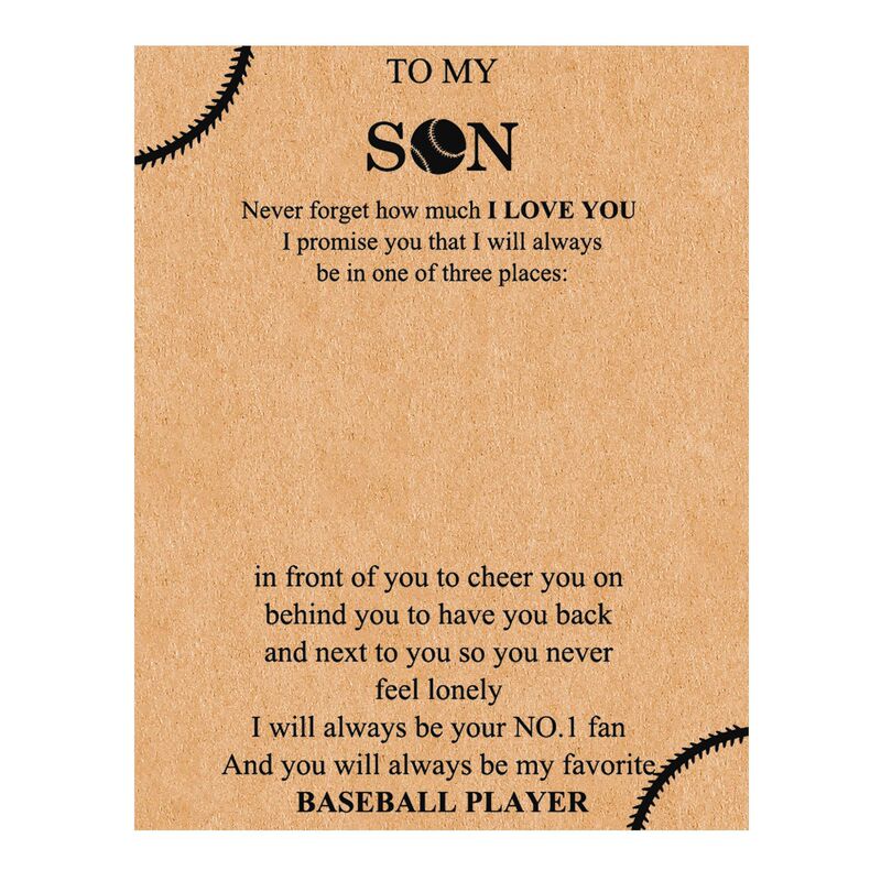 Amazon Kraft Paper Card Bracelet Necklace Gift Card Paper Family Couple Inspirational Series Card Accessories