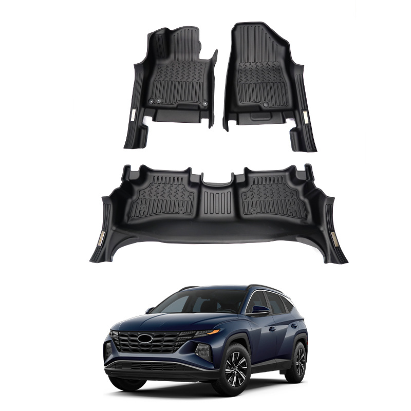 Adecuado para almohadillas para los pies del automóvil Tucson almohadillas especiales impermeables para cajas traseras Tuscon almohadillas para los pies completamente rodeadas Tuscon Floor Mats