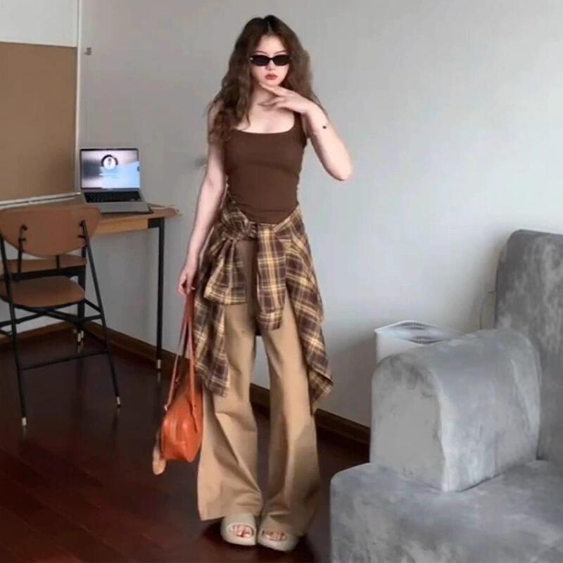 美式长袖设计感衬衫女春秋2025新款法式小众外搭叠穿宽松长袖上衣|undefined