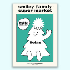 homesweet韓國ins畫報北歐風海報卡通風格桌面裝飾畫