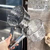 Бытовая ложка для воды, которая не сломается, кухонная большая ложка для воды с утолщенной и утолщенной длинной ручкой, прозрачная пластиковая ложка для шампуня, ложка для воды.