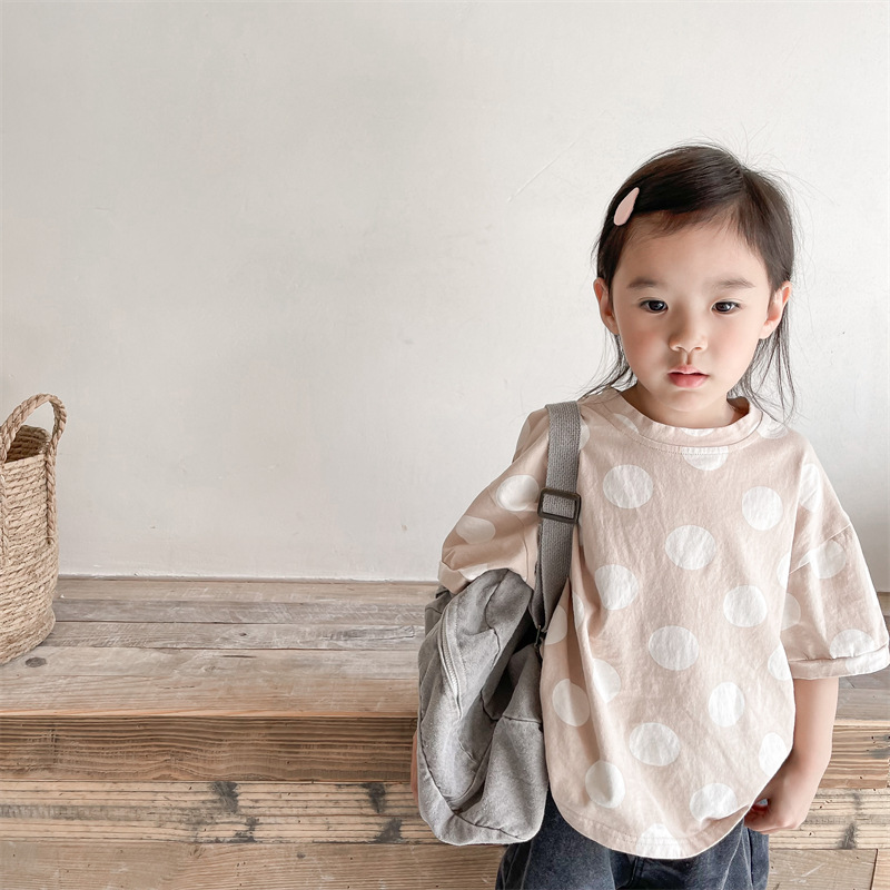 Title 19, Camiseta infantil de manga curta em algodão e c...