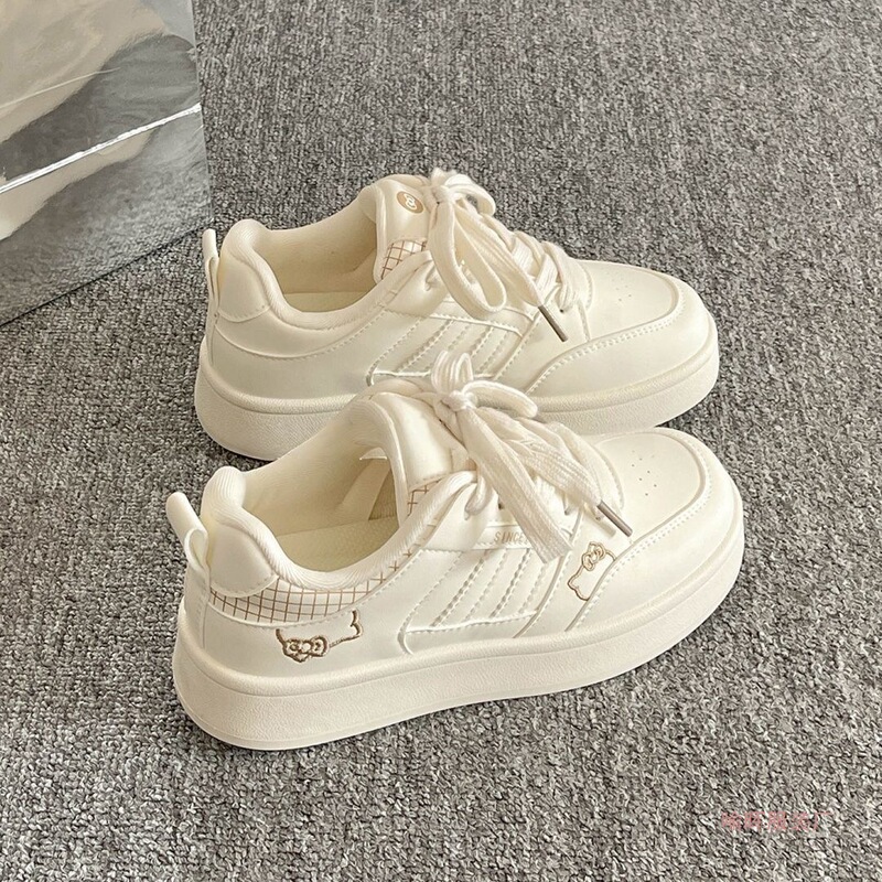 Dgda Thick-Soled Height-Increasing White Sneakers for Women, 2026 Autumn New Model, Stylish and Versatile Casual Sneakers for Students Dgda Thick-Soled Height-Increasing White Sneakers for Women, 2026 Autumn New Model, Stylish and Versatile Casual Sneakers for Students
