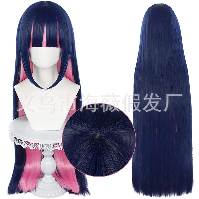 Stocking from "Garterbelt Angel" cosplay wig with simulated scalp top anime cosplay wig Stocking from "Garterbelt Angel" cosplay wig with simulated scalp top anime cosplay wig