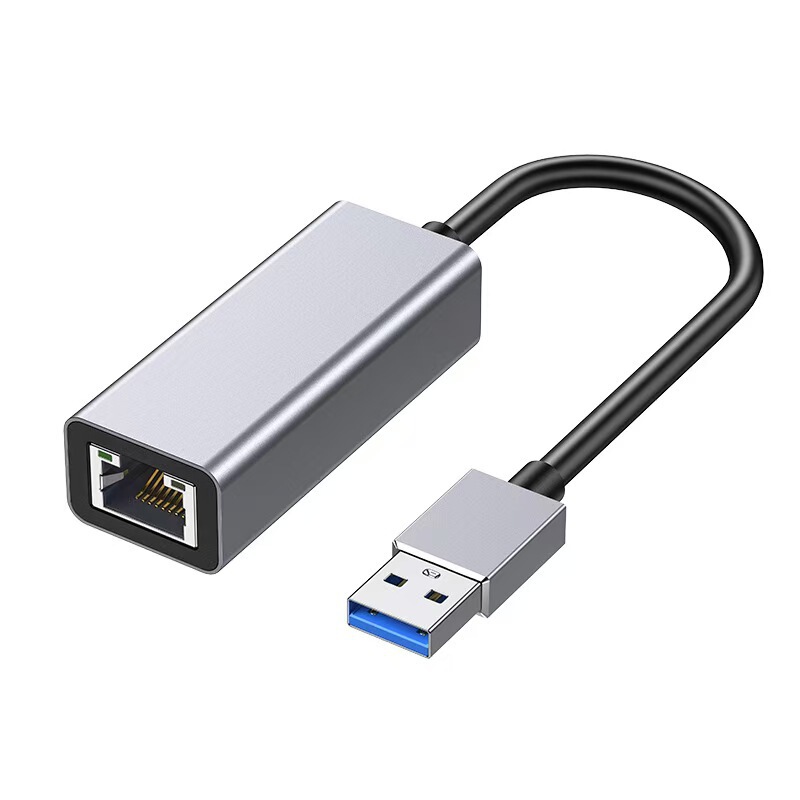 Usb3.0 Gigabit Network Card Notebook Smart Drive-Free Typec Network Card Mobile Phone Tv Ethernet Converter