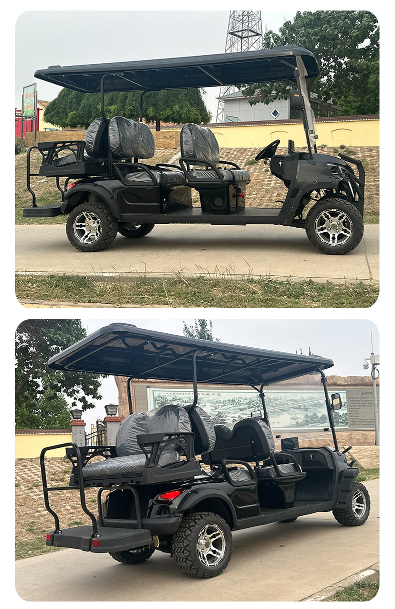 Electric fuel golf cart sightseeing bus 24/6/8 scenic park hotel sales office car ferry exit