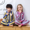 Blue and yellow vertical strip