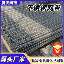 不锈钢网带食品药材耐高温烘干机流水线金属网带链条式网链输送带