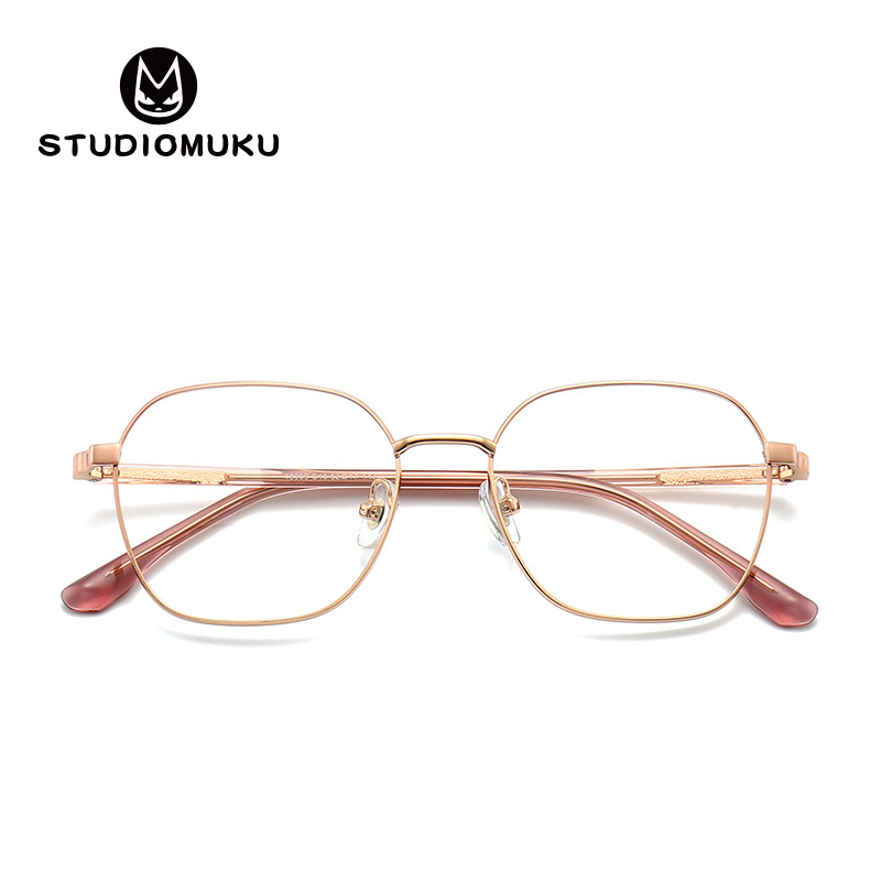 Studiomuku mu fresco gafas fructosa color diseño miopía gafas nacional moda gafas marco hombres y mujeres gafas marco