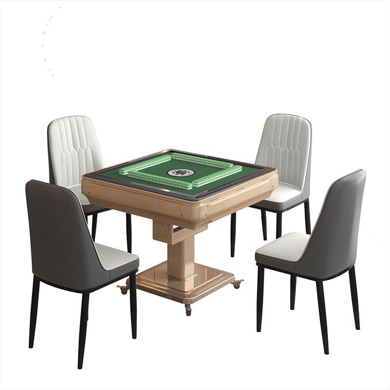 Máquina de mahjong eléctrica plegable doméstica máquina de mahjong automática tabla de mahjong automática especial para sala de ajedrez y tarjetas