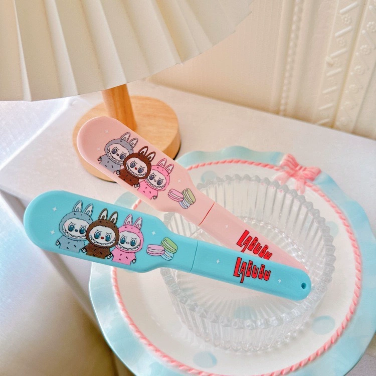 Лабб милый мини-волосатый расческа для волос для девочек