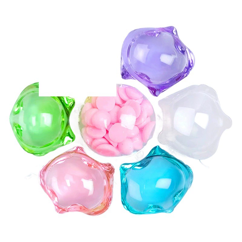 Семь в одном: капсулы для стирки с длительным ароматом, тип «парфюм», 10 г, шарики для стирки, напрямую от производителя.