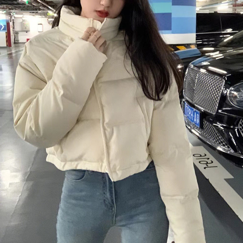 Cross border have cash less than that is registered in the accounts cotton-padded jacket Autumn and winter 2022 new pattern Korean Edition cotton-padded clothes Cotton Little Western style Bread wear coat