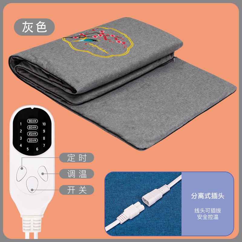 香艾児電気加熱艾絨毯艾灸クッション家庭用艾草マットレス敷き布団を温めるタイミングで体を温める卸売り|undefined