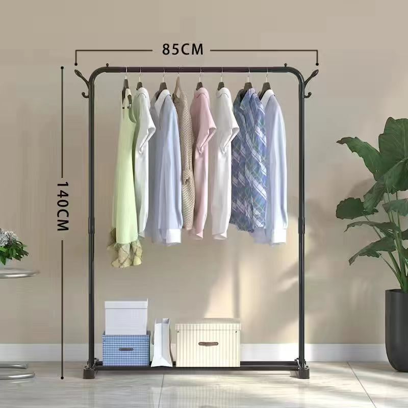 Freestanding Thickened Clothes Drying Rack for Home Use in Bedroom or Balcony