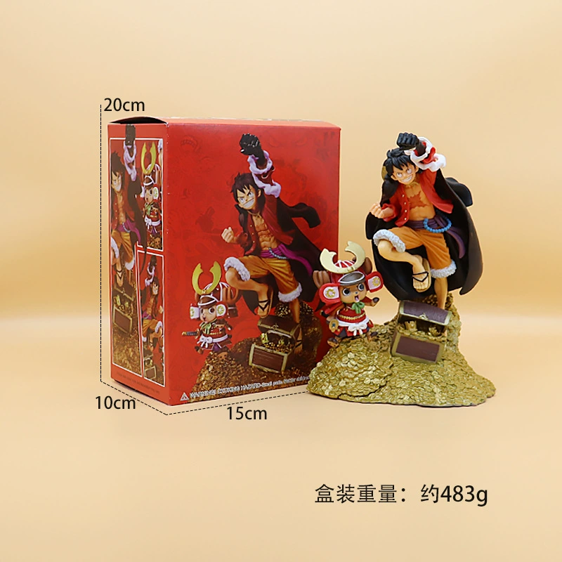 Фигура (One Piece) Кимоно-битва Луфи — ручная коллекционная вещь, несколько вариантов персонажей, 0.45 кг