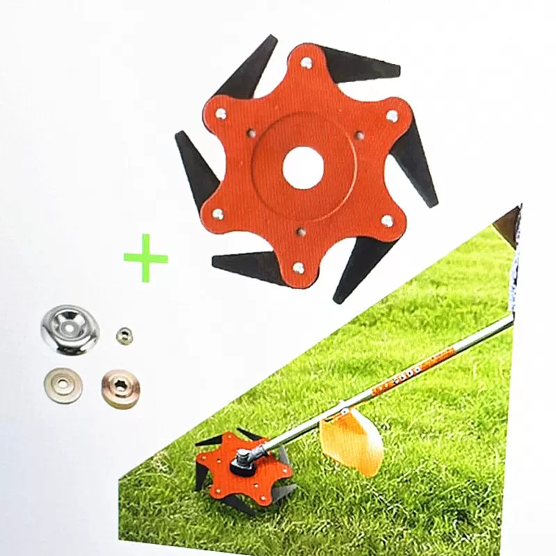 割草机打草头割草机除草头耐磨尼龙钢丝打草绳六叶刀6叶刀打草