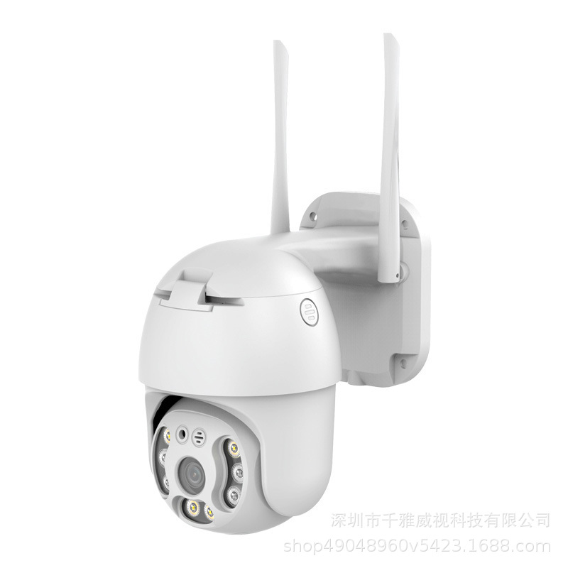 超高清ip摄像头防水Wifi室内外智能对讲360°手机远程监控器广角